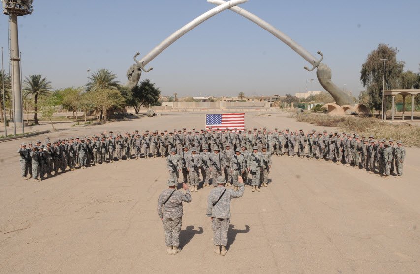 Victory Arch (Hands of Victory), Baghdad, Iraq